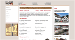 Desktop Screenshot of holzbau-wehrli.ch
